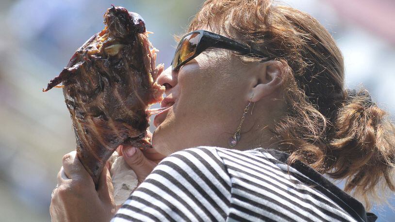 Big Turkey legs are only part of the great food found at the Ohio Renaissance Festival. CONTRIBUTED PHOTO