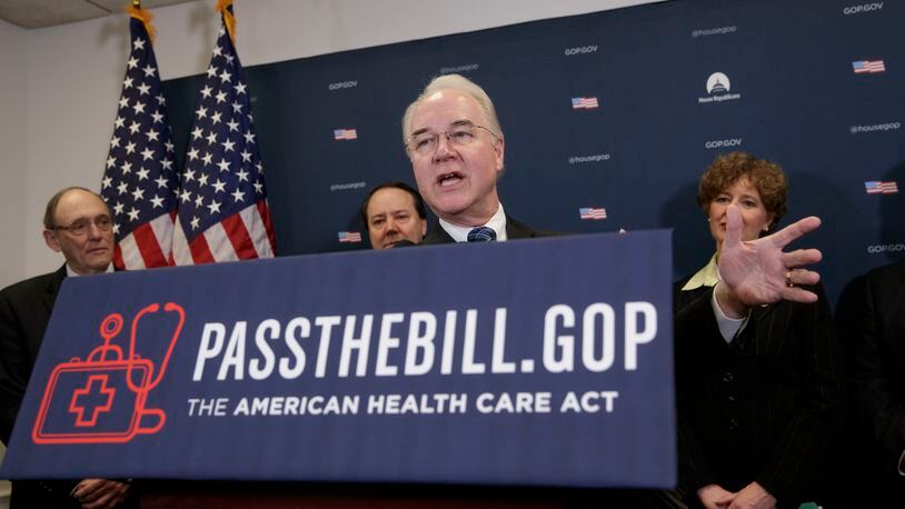 As President Donald Trump’s health and human services secretary, Tom Price has frequently made the White House sales pitch for the GOP health care plan, both through visits to wary lawmakers and near nightly appearances on cable news shows. (AP Photo/J. Scott Applewhite)