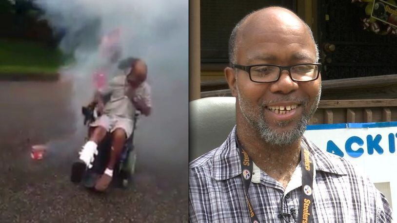 ‘Back It Up Terry’ became a viral sensation and now he needs help getting a new wheelchair. (Photo: Fox13Memphis.com)