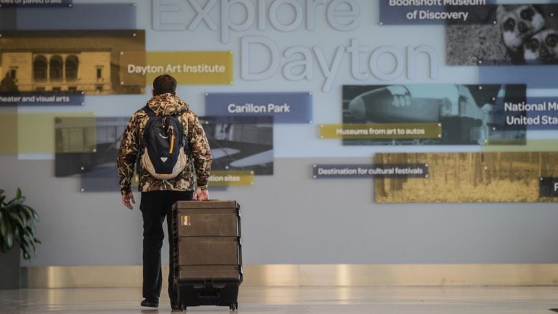 Enplanements, a measure of the number of passengers boarding a plane, plummeted at Dayton International Airport from 892,414 enplanements in 2019 to 337,517 passenger enplanements in 2020, a 62.2 percent drop, according to statistics recently released by the airport.