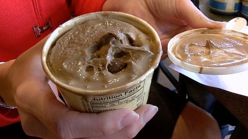 Graeter’s Ice Cream and Braxton Brewing Company teamed up for a new sweet treat, beer-inspired ice cream Stout & Pretzels. WCPO