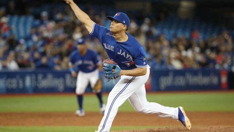 Toronto Blue Jays reliever Roberto Osuna was suspended for 75 games.