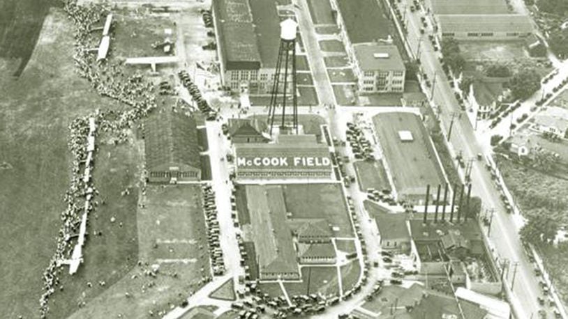 A celebration on Oct. 5 will commemorate McCook Field, which was established at the outbreak of World War I on Oct. 18, 1917. (U.S. Air Force historical photo)
