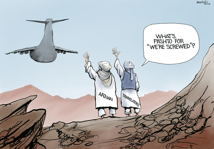 Week in cartoons: Billionaire space race, Afghanistan and more
