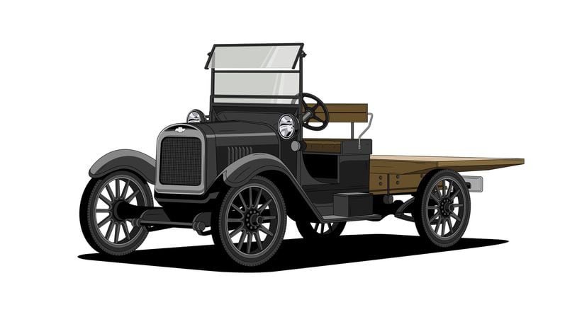 1918 One-TonMSRP: $1,325 (Chassis), $1,460 (Express)Engine: 3.67-liter OHV 4-cylinder (224 cubic inches)Horsepower: 36U.S. population: 103.2 millionPrice of a gallon of gas: $0.25Price of a gallon of milk: $0.29Average household income: $1,518 per yearPrice of a new home: $6,187