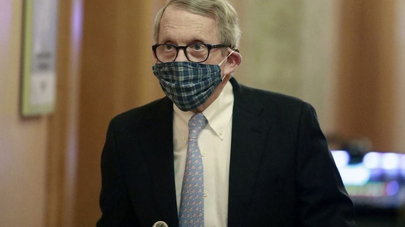 Ohio Governor Mike DeWine Thursday unveiled a new state dashboard to track students and staffers - by district only - who have tested positive for the coronavirus. (File Photo\Journal-News)