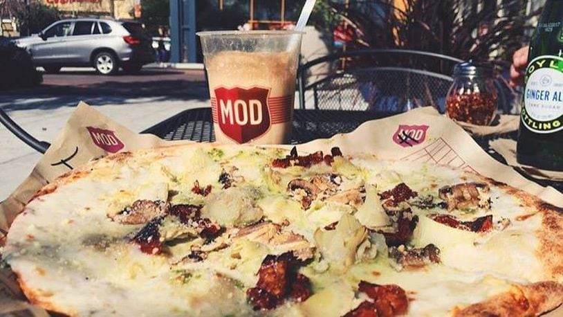 MD Pizza will open its first Dayton-area location in the Cornerstone of Centerville development. Photo from MOD Pizza Facebook page