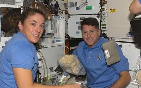 Thanksgiving Is Celebrated In Space