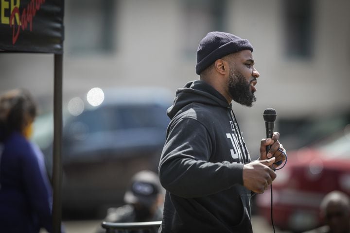 Black Lives Matter Dayton rallies on Wednesday