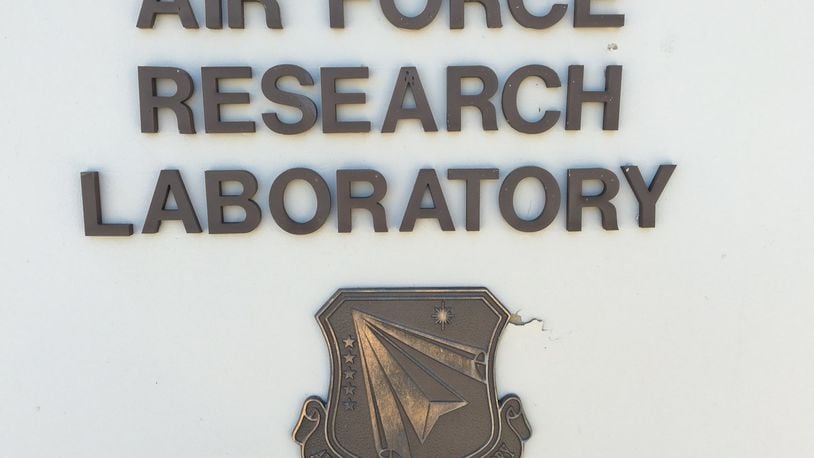 The Air Force Research Laboratory is headquartered at Wright-Patterson Air Force Base. BARRIE BARBER/STAFF