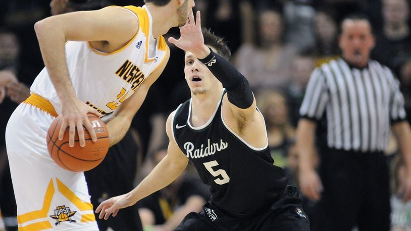 Mike La Tulip and the Wright State Raiders will try for their fifth consecutive win Tuesday night at Northern Kentucky. KEITH COLE/CONTRIBUTED PHOTO