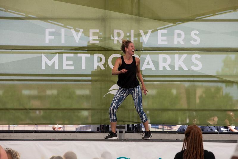Zumba in the Park is like a high-energy dance party. CONTRIBUTED