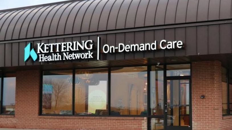 Kettering Health On-Demand Care Centerville, at 101 E. Alex Bell Road, is one of the three "on-demand" Kettering Health facilities that are administering the COVID-19 vaccine.