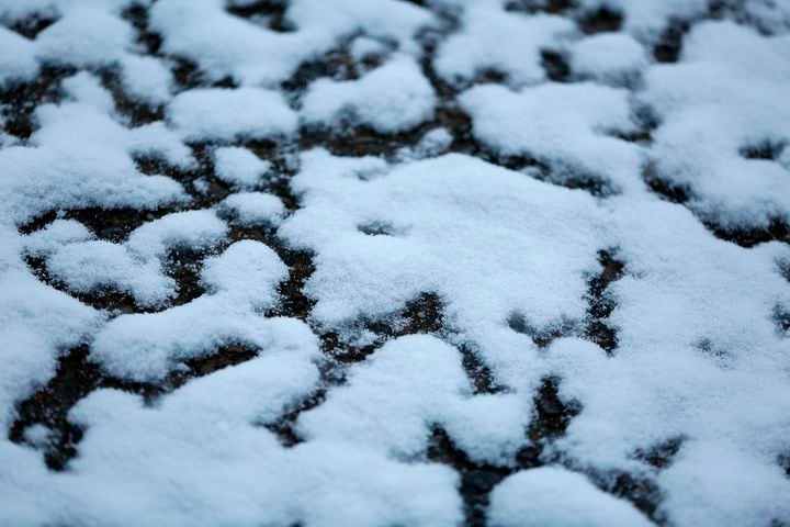 Snowy details and patterns