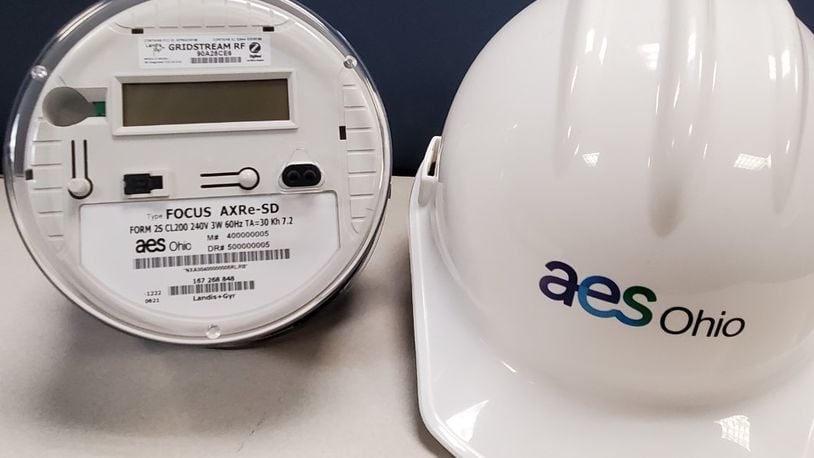 An AES Ohio "smart meter" able to communicate digitally to a distribution network. AES Ohio photo