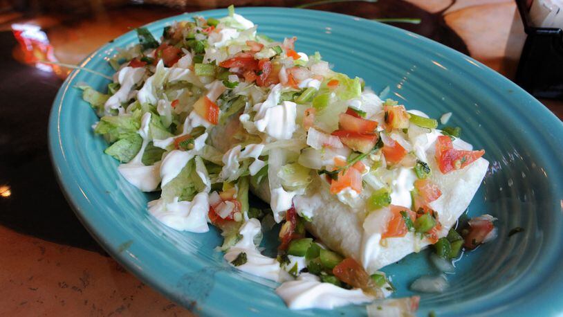 Fiesta Burrito is a dish served at El Rancho Grande. FILE PHOTO
