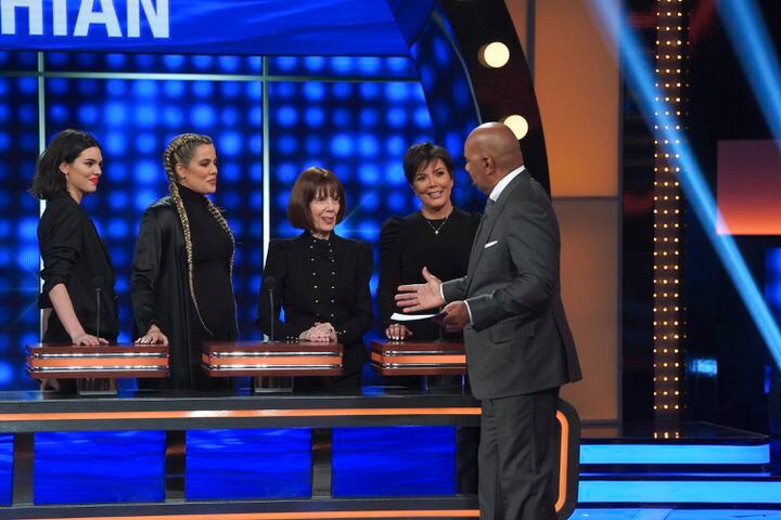 Photos: Kardashians vs. West on ABC’s ‘Celebrity Family Feud’