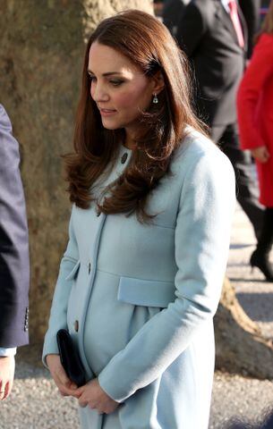 Kate stays stylish during 2nd pregnancy