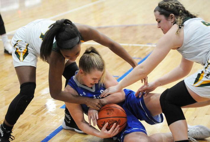 PHOTOS: Franklin Monroe vs. Troy Christian girls basketball