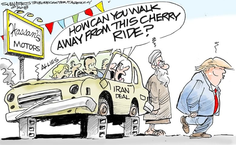 Week in cartoons: The Iran deal, Rudy Giuliani and more
