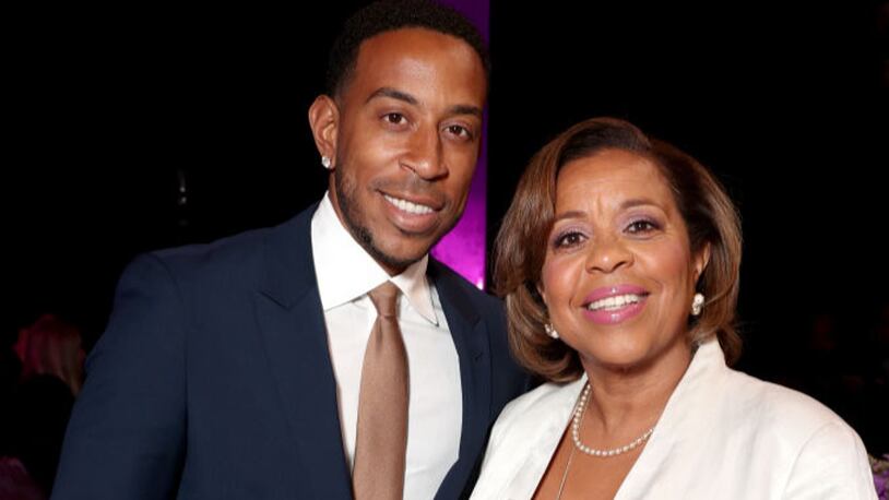 Ludacris and his mother, Roberta Shields.