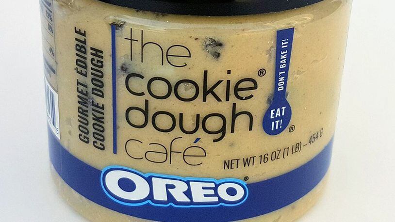 Oreo cookie dough is now being sold by the Cookie Dough Cafe in Illinois. People in California can order the edible cookie dough online, with two pints costing $22. (The Cookie Dough Cafe)