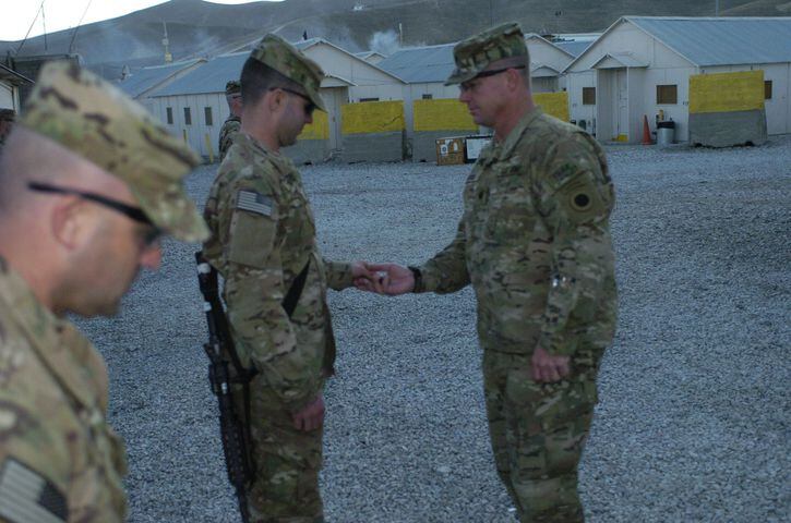Joel Lansford in Afghanistan