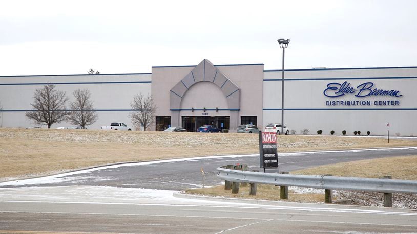 The Elder-Beerman Distribution Center in Fairborn could be closed as part of a restructuring.   TY GREENLEES / STAFF