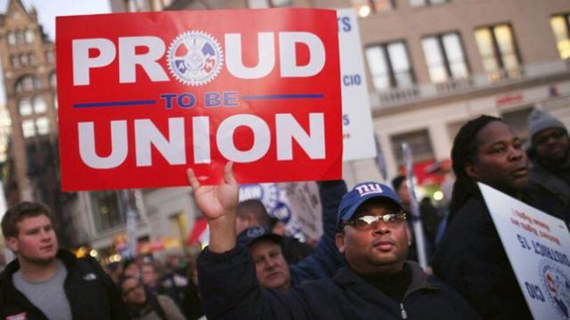 Republican lawmakers push for ‘right-to-work’ ballot vote in 2020. Getty Image