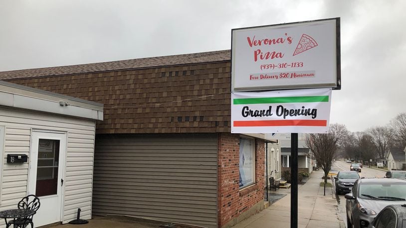 Verona's Pizza is now open at 18 E. Franklin St. in downtown Bellbrook.