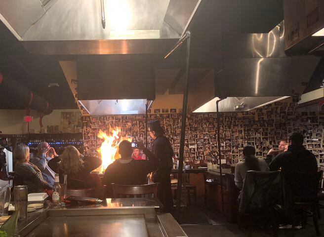 FLAME ON! Photos of dinner at Osaka Japanese Steakhouse