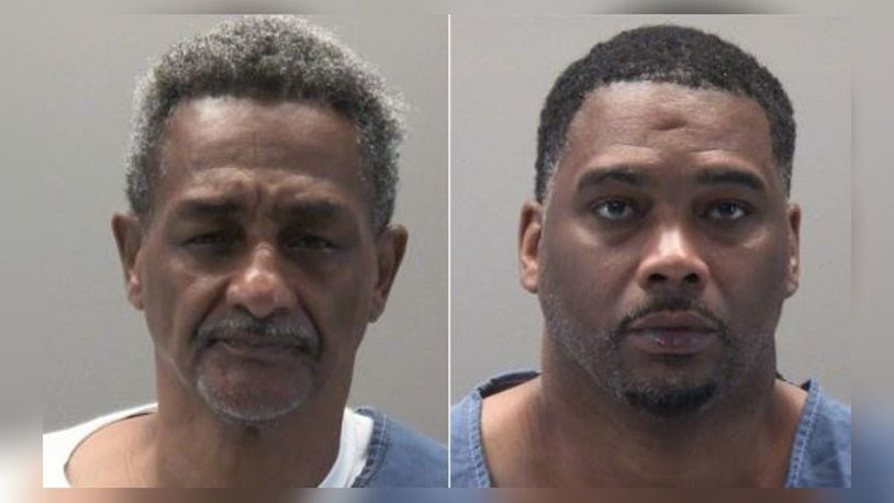 Gregory Melvin Sr., left, and Gregory Melvin Jr.  MONTGOMERY COUNTY JAIL