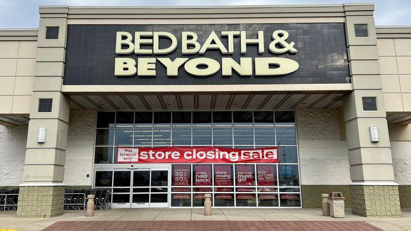 Bed Bath & Beyond in Huber Heights will soon close permanently. AIMEE HANCOCK/STAFF