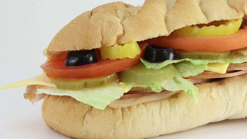 Stock photo of a submarine sandwich.