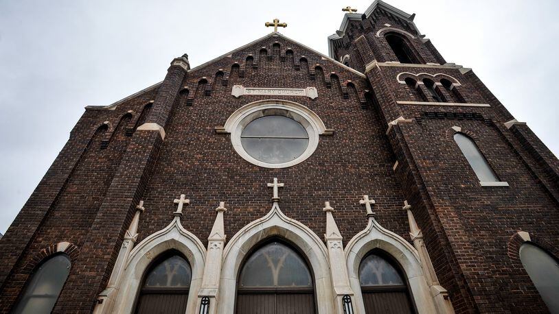 A Mason entrepreneur is planning to convert the former St. Mary Catholic Church into a music and spirituality center. NICK GRAHAM/STAFF