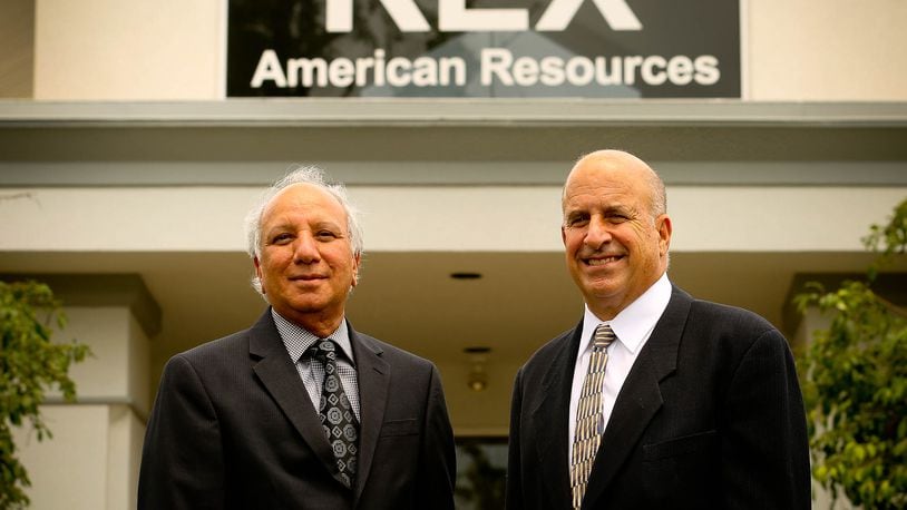 Rex American Resources CEO Zafar Rizvi and Board Chairman Stuart Rose. Rex has interests in six ethanol-production facilities. JIM WITMER/STAFF