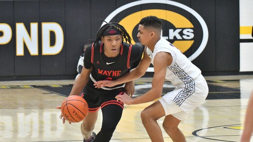 Wayne's Prophet Johnson led the Greater Western Ohio Conference in scoring (20.3 points per game) and steals (3.5) this season. Greg Billing/CONTRIBUTED