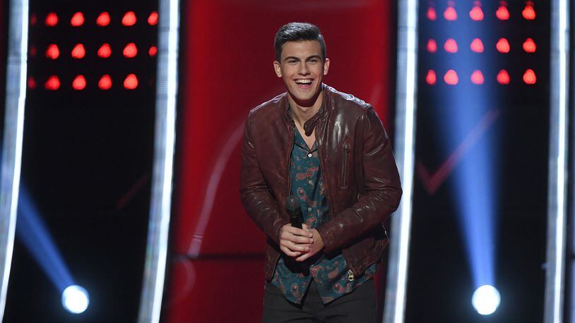 Michael Williams, 18, of Warren County's Mason, was selected by pop star Nick Jonas for "Team Nick" Monday, March 9, 2020, on Season 18 of "The Voice." The show airs at 8 p.m. Mondays on NBC.