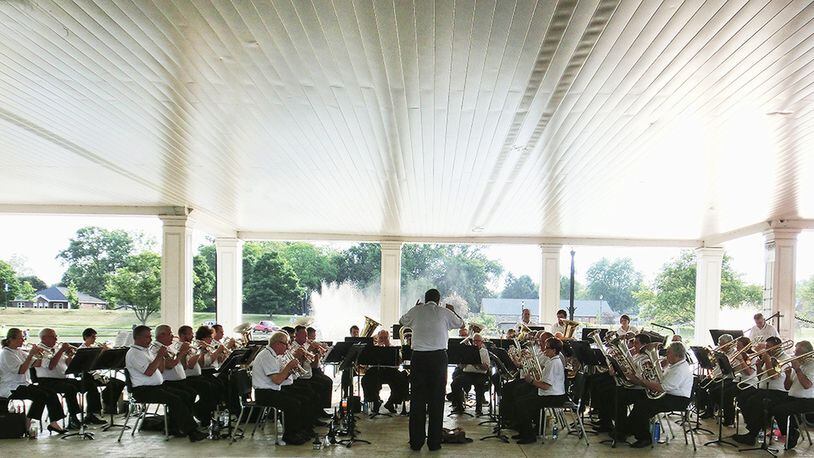 The Ohio Valley British Brass Band will celebrate its milestone with a concert on Sunday, May 7. CONTRIBUTED