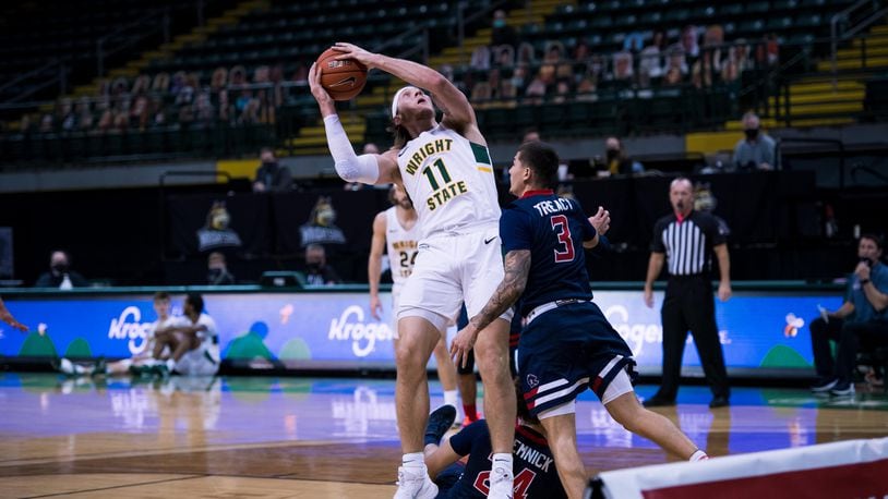 Wright STate's Loudon Love scored a career-high 34 points in Saturday's win over Robert Morris. Joseph Craven/Wright State Athletics