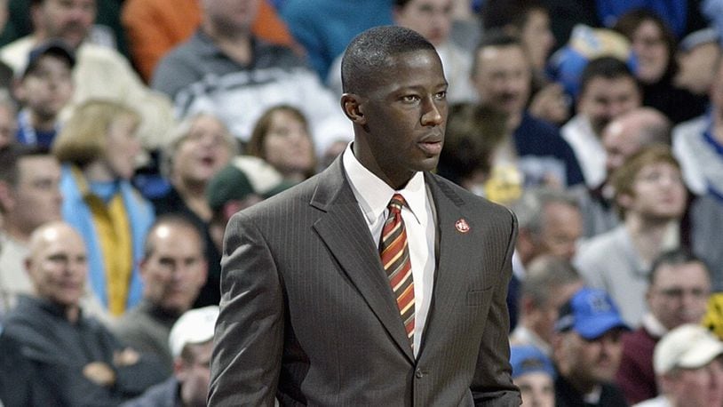 Anthony Grant coaches with VCU against Duke in the 2007 NCAA tournament on March 15, 2007 in Buffalo, New York. Getty Images photo