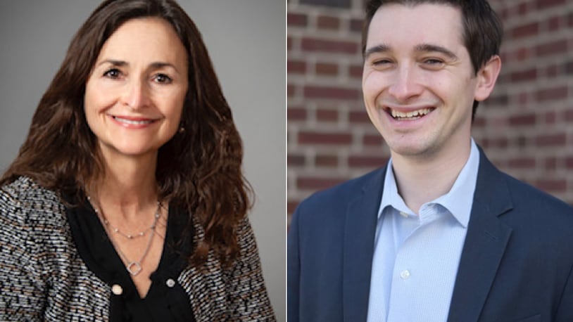Incumbent Andrea White and challenger Addison Caruso are running for the 36th District Ohio Statehouse seat in November 2022.
