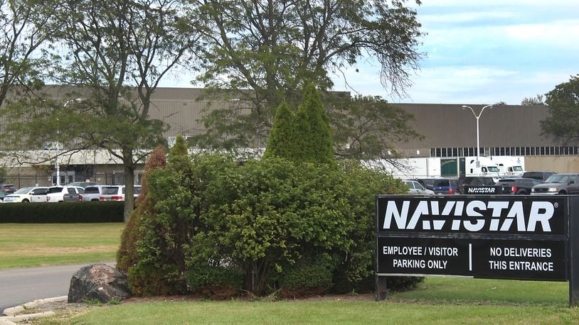A fire at a GM supplier in Michigan will mean some workers at Navistar’s Springfield plant will not report to work later this month for about a week, according to information from Navistar. JEFF GUERINI/STAFF