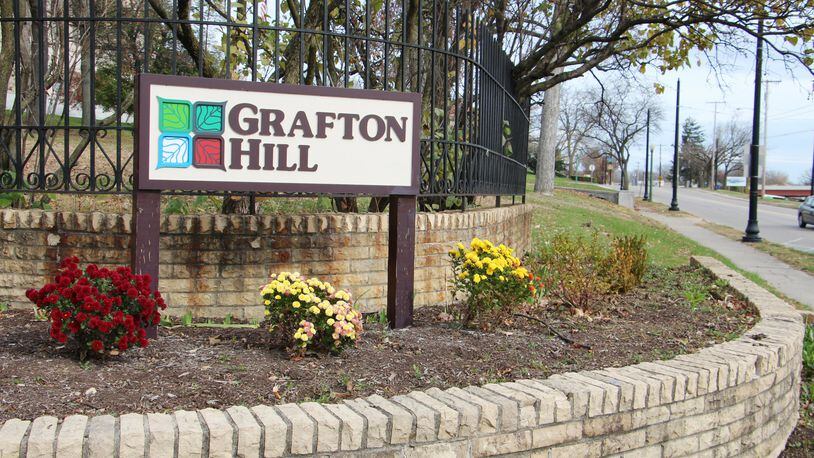 File photo of identity signage for Grafton Hill. CONTRIBUTED
