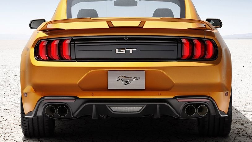 2018 Mustang GT. Ford photo