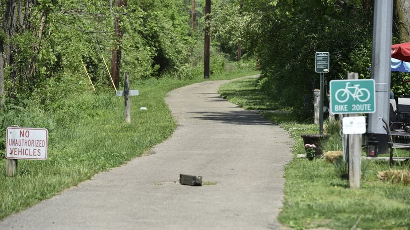West Chester is considering if the township should participate in the proposed $17.8 million — an estimated $13.6 million would be the township’s estimated share — plan to build a multi-modal trail through the township, connecting an existing Great Miami River trail network to the Little Miami River trail system. NICK GRAHAM/STAFF