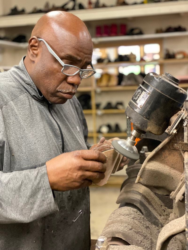 Helms Shoe & Luggage Repair in Centerville run by fourth-generation cobbler