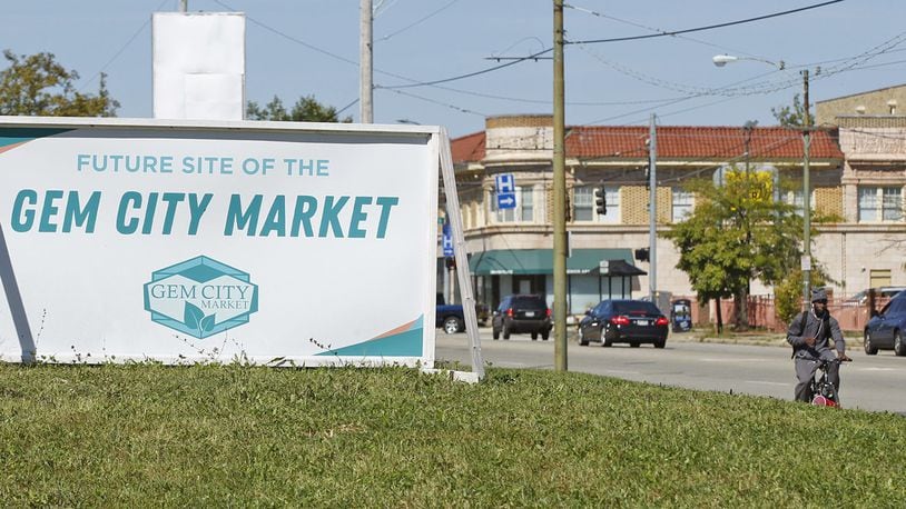 The Gem City Market will be built on the 300 and 400 block of Salem Ave., bringing a full-service grocery store to one of the largest food deserts in the state. TY GREENLEES / STAFF