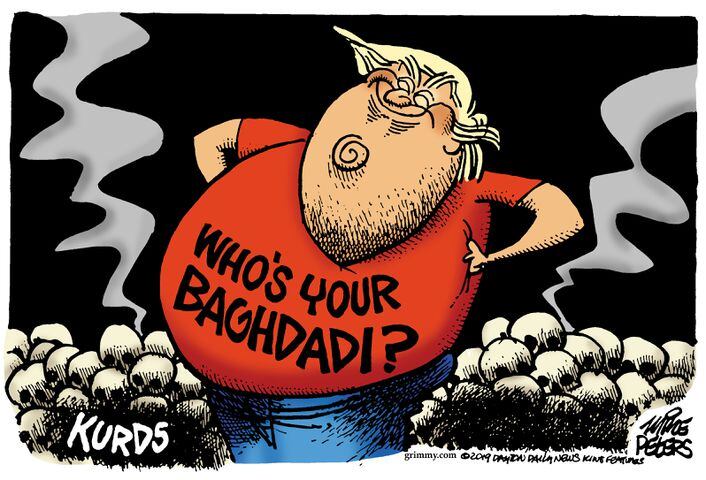 2019: The best of Pulitzer Prize winner Mike Peters political cartoons