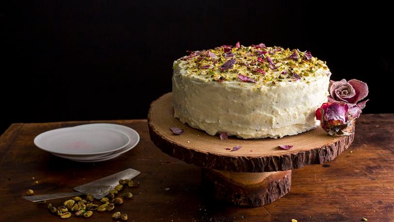 A Creamy Layer Cake Inspired By India